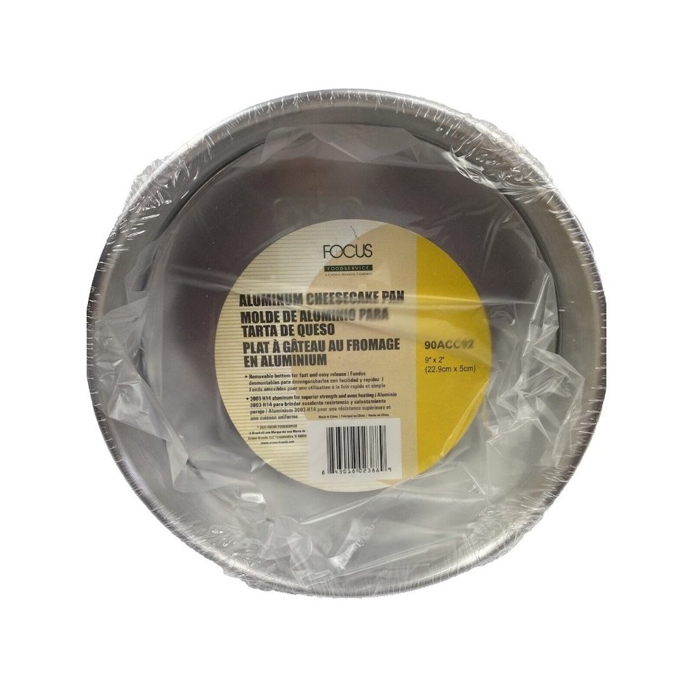 Aluminum Round Cheesecake Pan Removable Bottom Brand New.